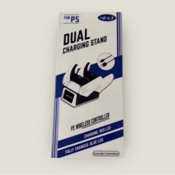 MIMD- Dual Charging Stand for PS5 Wireless Controllers- New - Picture 6 of 9